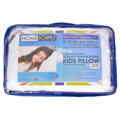 Oreiller enfant hypoallergénique en microfibre, 40 x 60 cm - HOMESCAPES