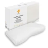 Oreiller ergonomique cervical de luxe deux taies d'oreiller (bambou,coton)