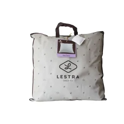 Oreiller Lestra Microduv Fjord moelleux coton satiné blanc 65x65