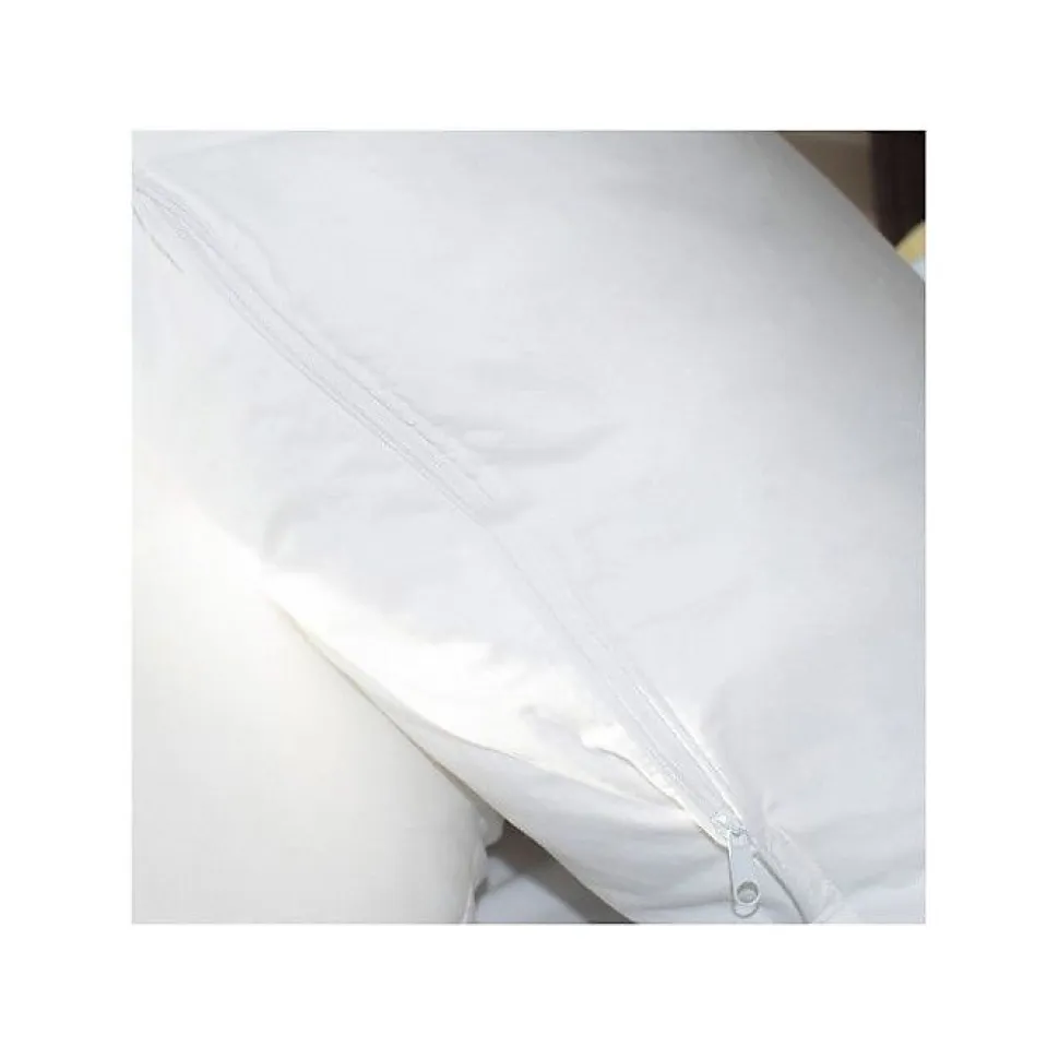 Oreiller mémoire de forme Bleu Calin 60x60 percale coton
