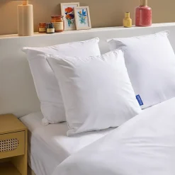 Oreiller Moelleux 60x60cm Gonflant 100% COTON