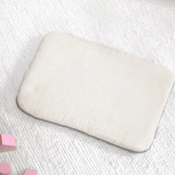 Oreiller plat en gaze de coton Jeanne