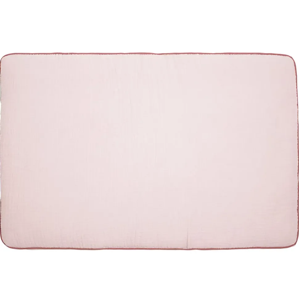 Oreiller plat en gaze de coton Jeanne