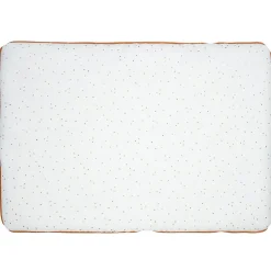 Oreiller plat en gaze de coton Jeanne