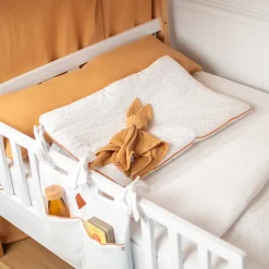 Oreiller plat en gaze de coton Jeanne