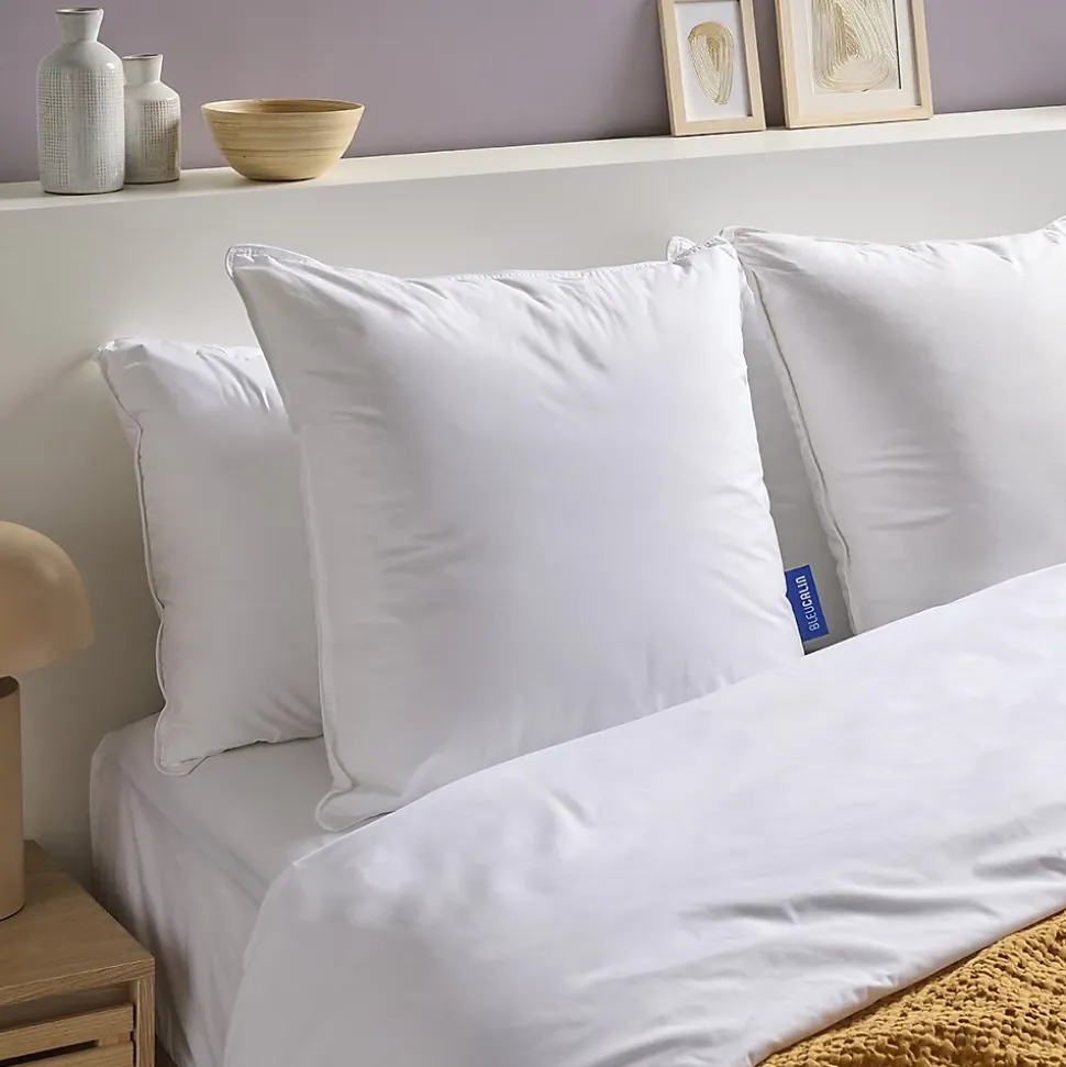 Oreiller souple 60x60 cm DUO DUVET CANARD MICROFIBRE