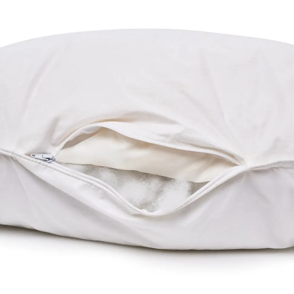 Oreiller souple 65x65 cm DUO DUVET CANARD MICROFIBRE