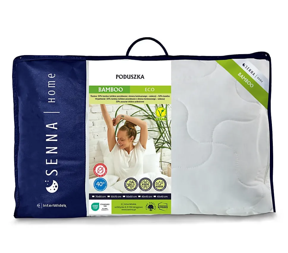 Oreiller 50x60 BAMBOO ECO 600g Senna Home