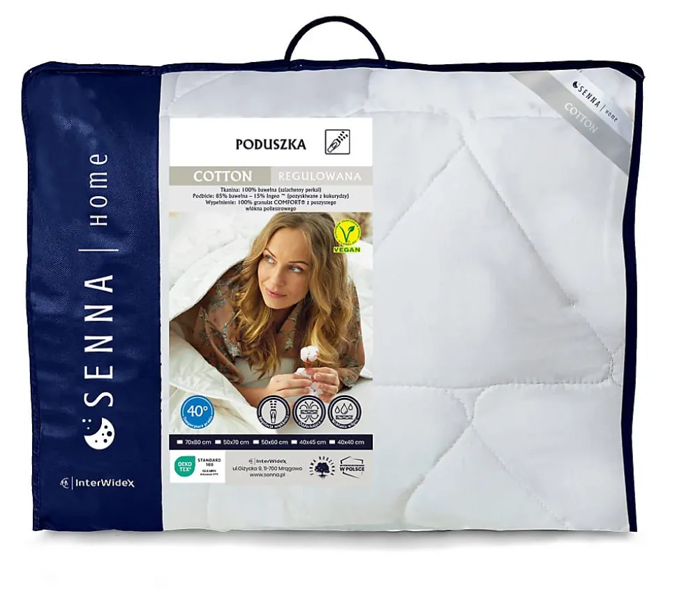 Oreiller 70x70 COTTON 1000g Senna Home