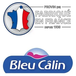 Oreillers Bleu Calin Hygiafil 60 x 60 cm lot de 2