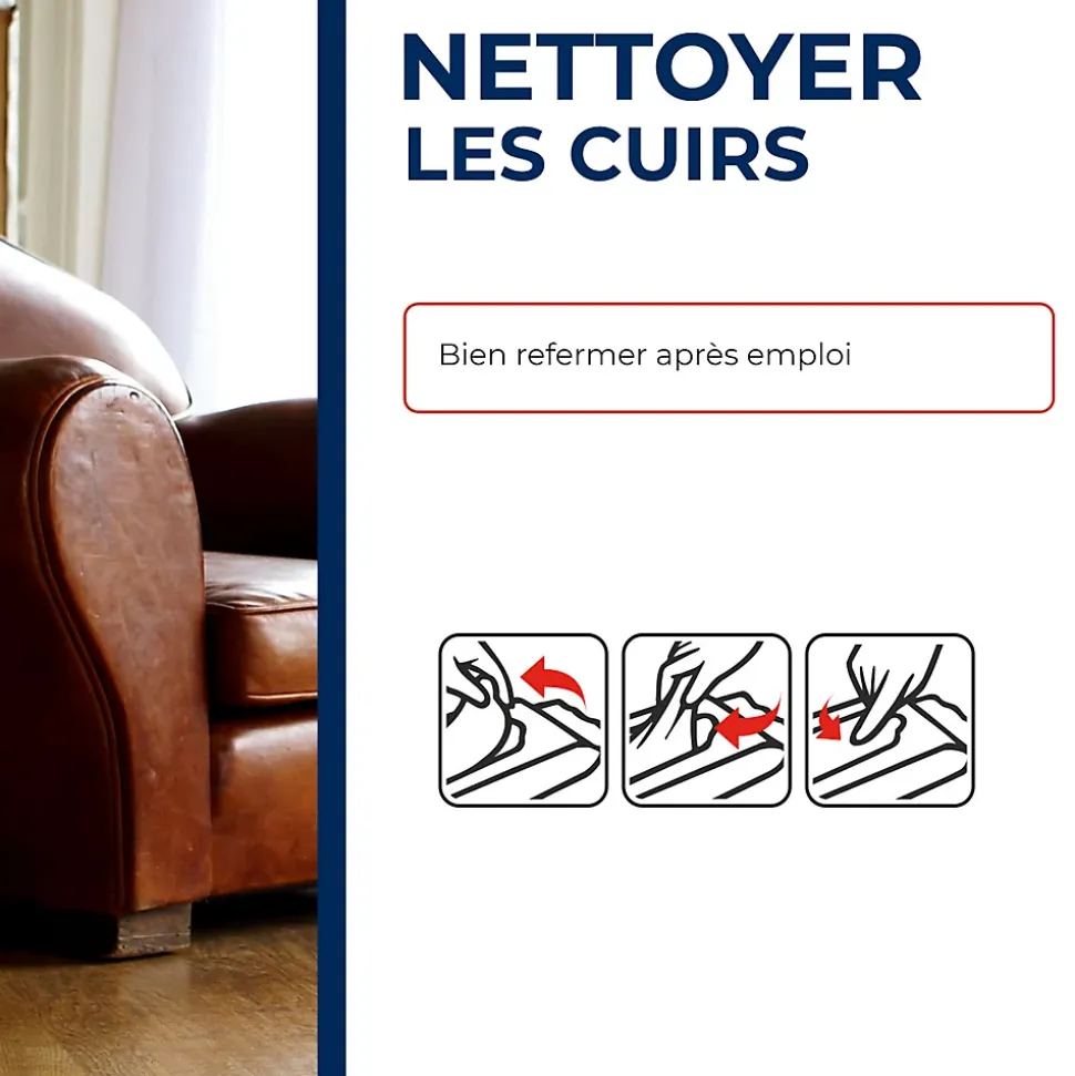 Pack 18 lingettes de soin cuir Starwax