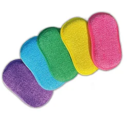 Pack 5 éponges double faces lavables Epongenio Best of TV multicolore