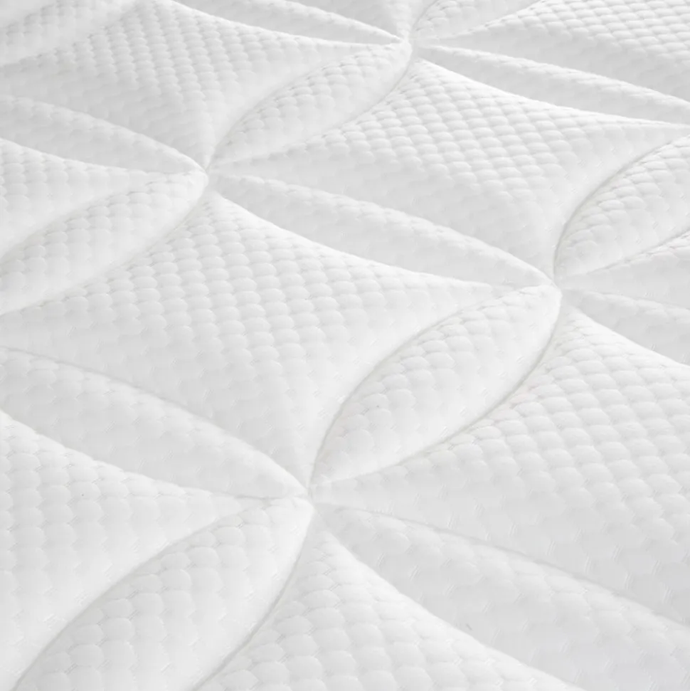 Pack Chambord 90x200 cm Matelas Ressorts + Sommier Bois + Accessoires