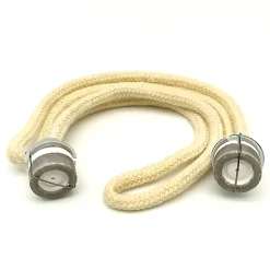 Pack Économie 2x petites mèches de rechange pour lampe catalytique 100ml. Tête en céramique et cordon 100% coton