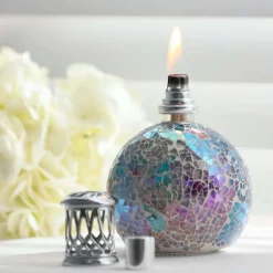 Pack Économie 2x petites mèches de rechange pour lampe catalytique 100ml. Tête en céramique et cordon 100% coton