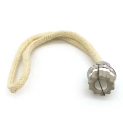 Pack Économie 2x petites mèches de rechange pour lampe catalytique 100ml. Tête en céramique et cordon 100% coton