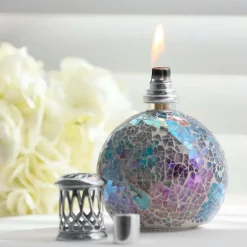 Pack économique de nettoyage de lampe catalytique 200 ml : 2 grandes mèches de rechange + 200 ml de nettoyant neutre