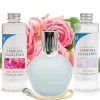 Pack économique Lampe Catalytique Bleu Gris Mat + Parfum Bed of Roses (500 ml) + Nettoyant Neutre (200 ml) + Mèche de Rechange