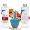 Pack économique Lampe Catalytique Aqua Marina + Parfum Wild Strawberry (200 ml) + Nettoyant Neutre (200 ml) + Mèche de Rechange