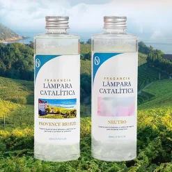 Pack économique Lampe Catalytique Mosaïque Blanc + Parfum Provence Breeze (500 ml) + Nettoyant Neutre (200 ml) + Mèche Rechange