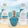 Pack économique Lampe Catalytique Aqua Marina + Parfum Mediterranean Light (500 ml) + Nettoyant Neutre (200 ml) + Mèche Rechange