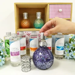 Pack économique Lampe Catalytique Orange Diamonds + Parfum Winter Citrus (500 ml) + Nettoyant Neutre (200 ml) + Mèche de Rechange