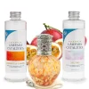 Pack économique Lampe Catalytique Drops Orange + Parfum Caribbean Passion (500 ml) + Nettoyant Neutre (200 ml) + Mèche de Rechange