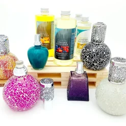 Pack économique 2x Parfum de lampe catalytique 500ml: Arôme Lemon Cake. Profitez plus longtemps de votre parfum préféré