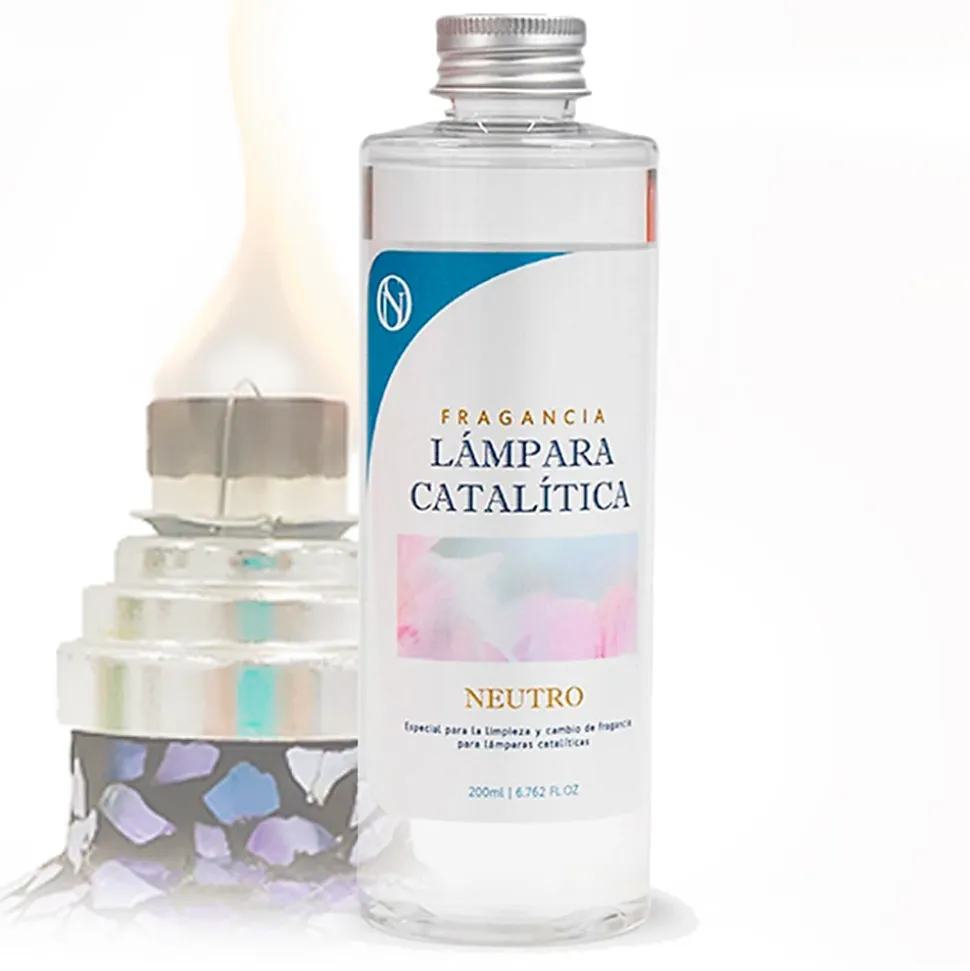 Pack économique 2x Parfums pour lampe catalytique 200 ml : 1 Arôme Lollipop + Nettoyant Neutre