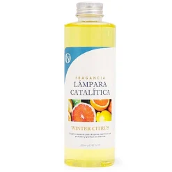 Pack économique 2x Parfums pour Lampe Catalytique 200 ml : Arôme Winter Citrus - Profitez plus longtemps de votre parfum préféré