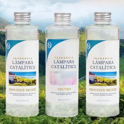 Pack économique 3x Parfums pour Lampe Catalytique : 2 Arômes Provence Breeze 500 ml + Nettoyant Neutre 200 ml