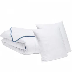 Pack Couette Tempérée 240x260cm + 2 Oreillers 60x60cm