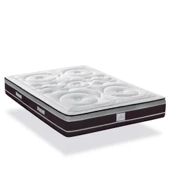 Pack Divin 90x200 cm Matelas Ressorts + Sommier Bois + Accessoires