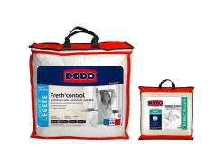 Pack DODO couette 140 x 200 cm anti-transpirante + 1 oreiller 60 x 60 cm effet rafraîchissant FRESH CONTROL