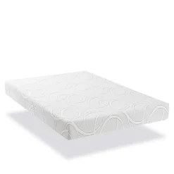 Pack Eupraxie 180x200 cm Matelas Mousse + Sommier Bois + Accessoires