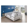 Pack pret a dormir RELAX - Matelas + sommier 160x200 + couette + 2 oreillers - DEKO DREAM