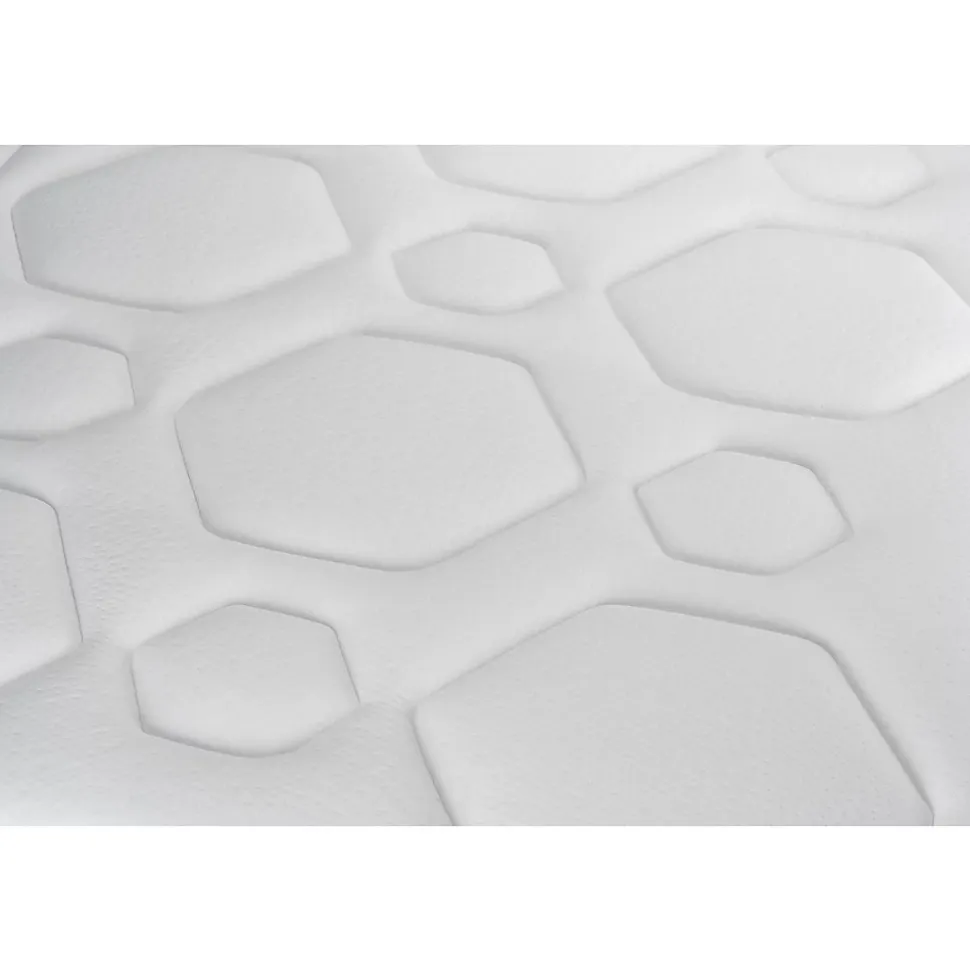 Pack sommier kit matelas Mousse polyuréthane à mémoire de forme avec couette et oreillers