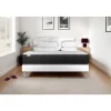 Pack sommier kit matelas Mousse polyuréthane à mémoire de forme avec couette et oreillers