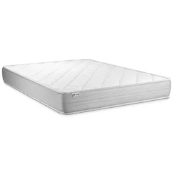 Pack sommier kit matelas Mousse polyuréthane à mémoire de forme avec couette et oreillers