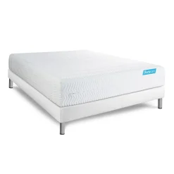 Pack sommier kit matelas Mémoire de forme avec couette et oreillers
