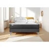 Pack sommier kit matelas Mousse polyuréthane à mémoire de forme avec couette et oreillers