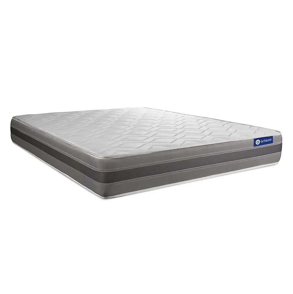 Pack sommier kit matelas Mémoire de forme avec couette et oreillers