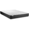 Pack sommier kit matelas Mousse polyuréthane à mémoire de forme avec couette et oreillers