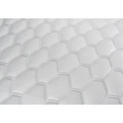 Pack sommier kit matelas Ressorts ensachés et mémoire de forme avec couette et oreillers