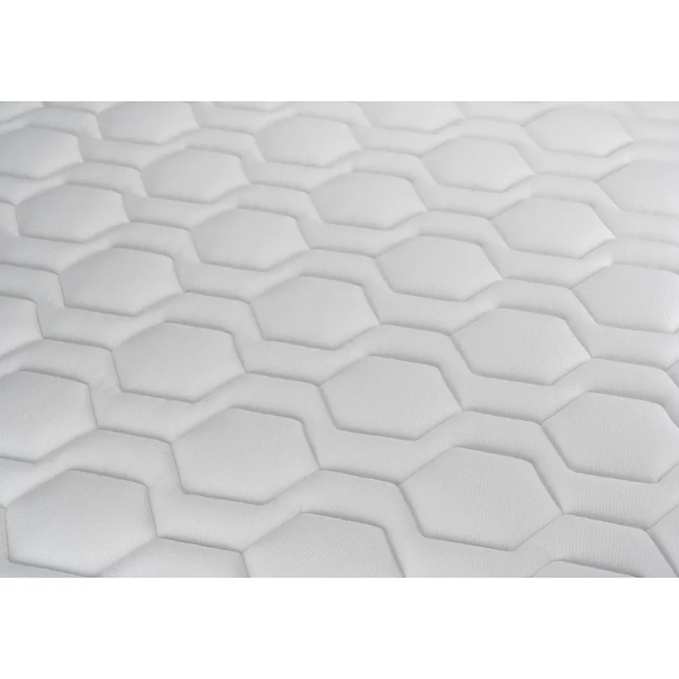 Pack sommier kit matelas Mousse polyuréthane à mémoire de forme avec couette et oreillers