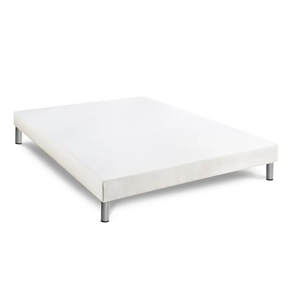 Pack sommier tapissier matelas Mémoire de forme avec couette et oreillers
