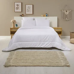 Pack Été Couette légère 240x260cm + 2 Oreillers 60x60cm ANTI-TRANSPIRATION TOPCOOL