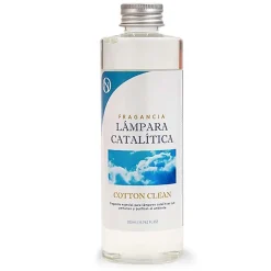 Parfum Cotton Clean pour lampe catalytique (500 ml) - Élimine les mauvaises odeurs, parfume et nettoie l'environnement
