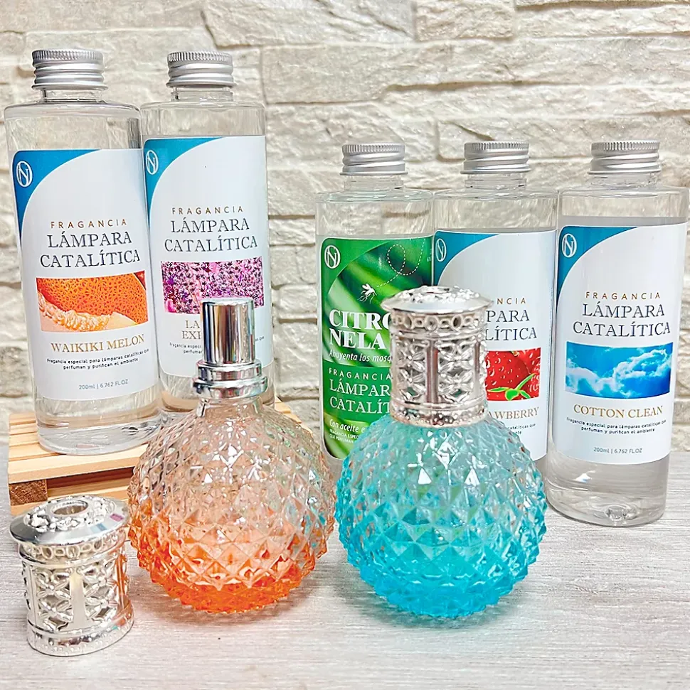 Parfum Mountain Mint pour lampe catalytique (500 ml) - Élimine les mauvaises odeurs, parfume et nettoie l'environnement