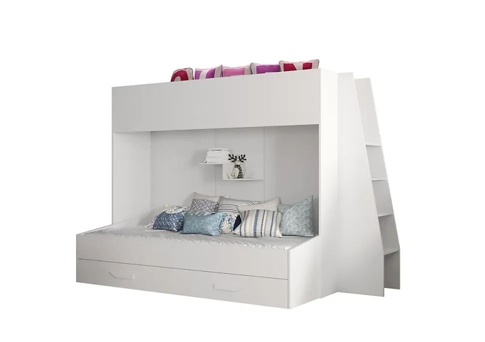 PARTY 17 Lit superposé 247/165/135 (blanc)